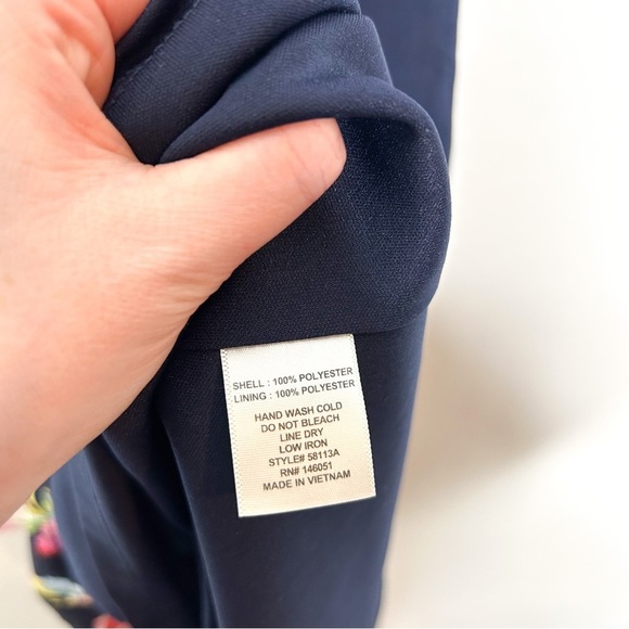 Monteau‎ Floral Print Sleeveless Mini Dress Medium M - Picture 7 of 9